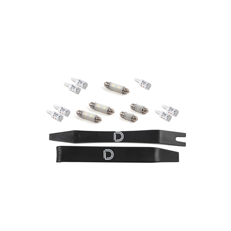  Diode Dynamics - Interior LED Kit for 2008-2016 Ford Super Duty F250/F350, Cool White Stage 2